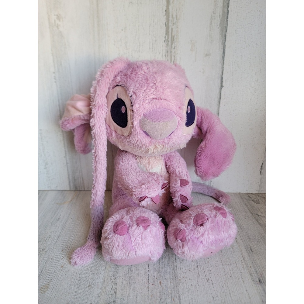 Disney pink Lilo stitch angel plush stuffed animal home decor Pixar